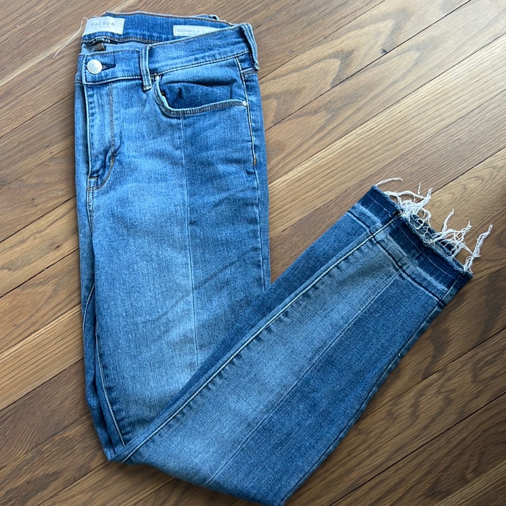 Pacsun two tone ankle jegging